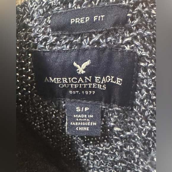 American Eagle Outfitters blue pullover size S/P Sweater - Picture 6 of 8